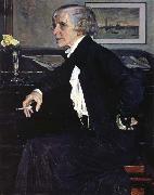 Nesterov Nikolai Stepanovich Portrait of Artist E.C. oil on canvas